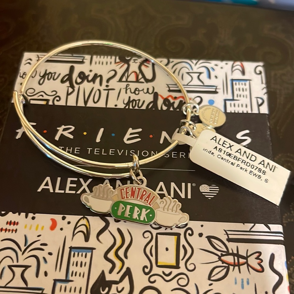 Alex and Ani Friends Central Perk Bangle NWT